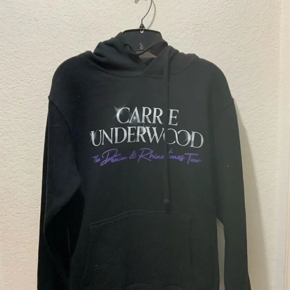 Carrie Underwood Denim & Rhinestones Tour Hoodie Sz S